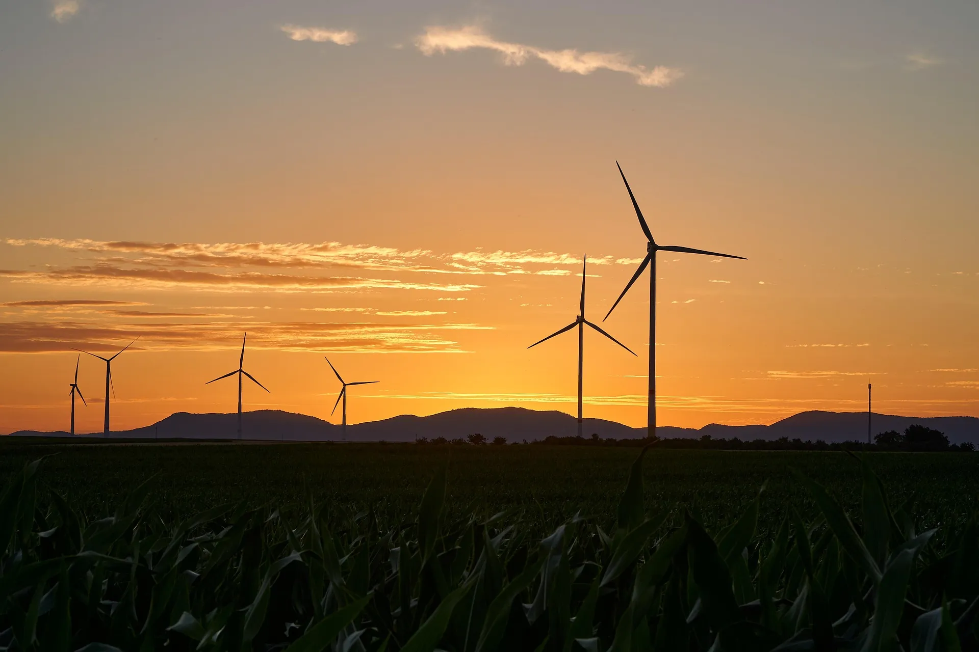 Small wind turbines providing complementary nighttime generation