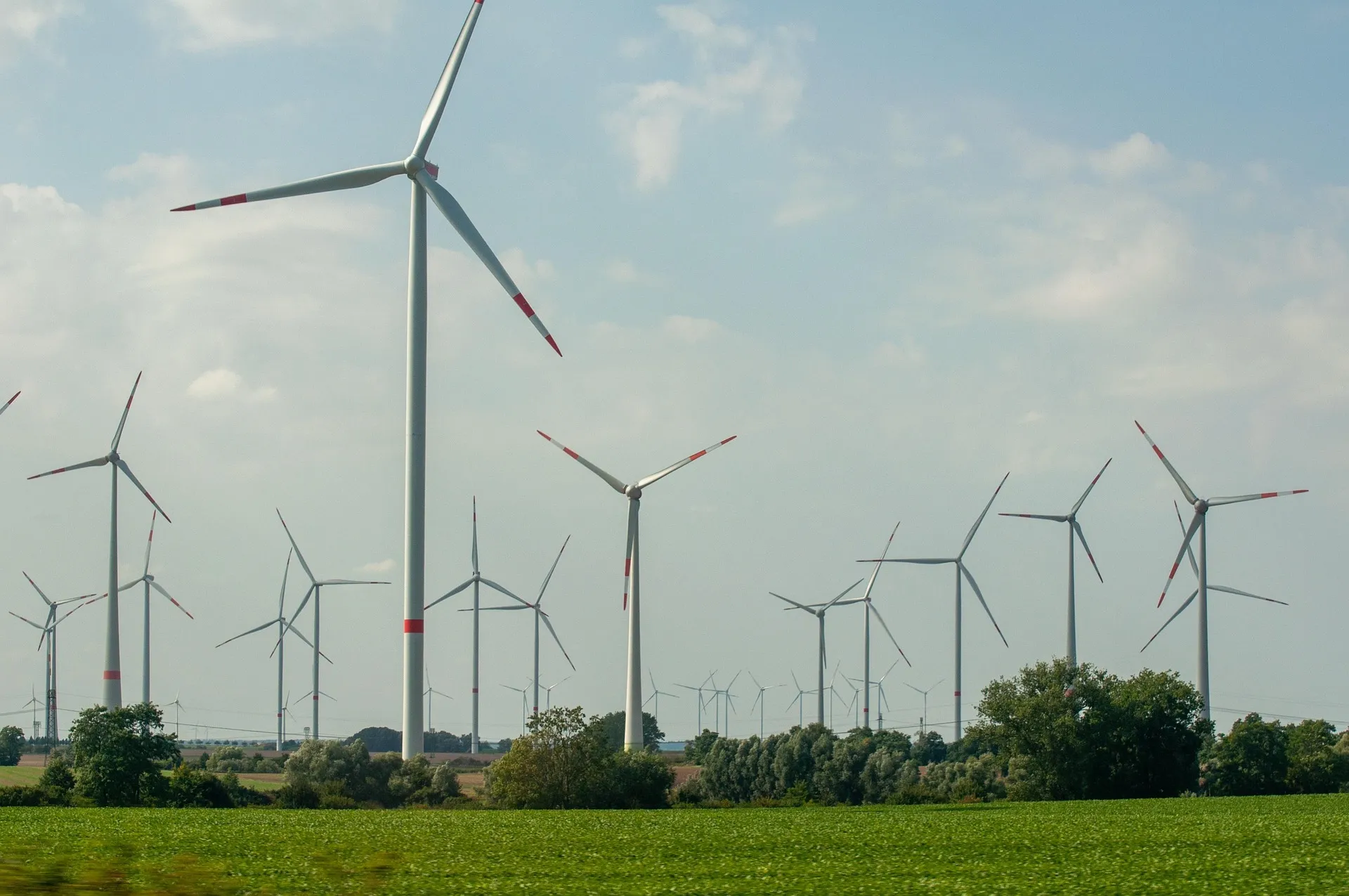 Commercial small wind turbines providing reliable renewable energy